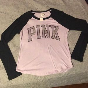 NWT Pink thermal sequence top